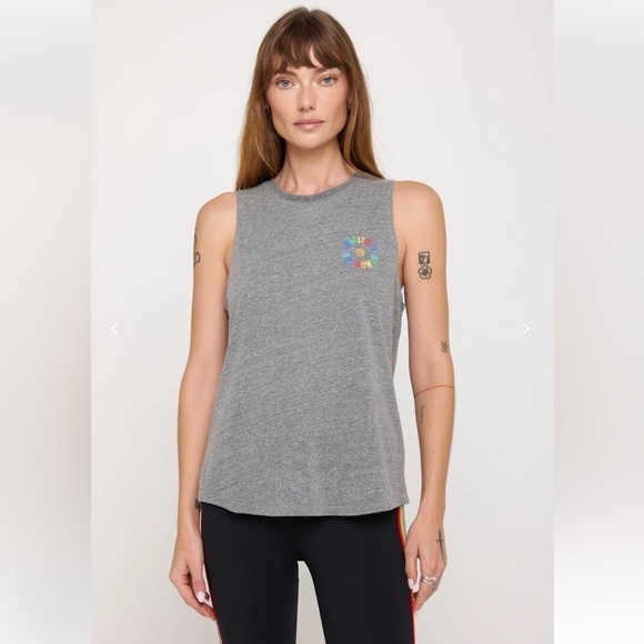 Spiritual Gangster Seventh Ray Chakra Jade Tank - Picture 1 of 16